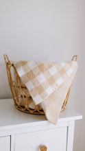Load image into Gallery viewer, Goldie Gingham | Plush Blanket