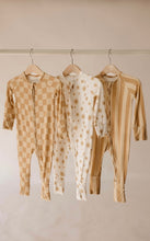 Load image into Gallery viewer, Boho Checker | Bamboo Zip Pajamas