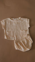 Load image into Gallery viewer, Cream | Muslin Bloomer Set