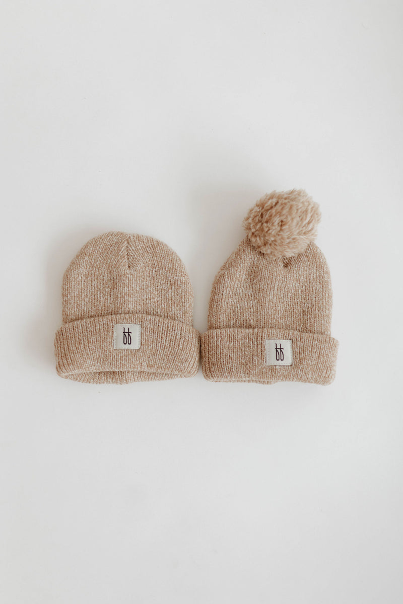 nutmeg forever french knit beanie forever french baby