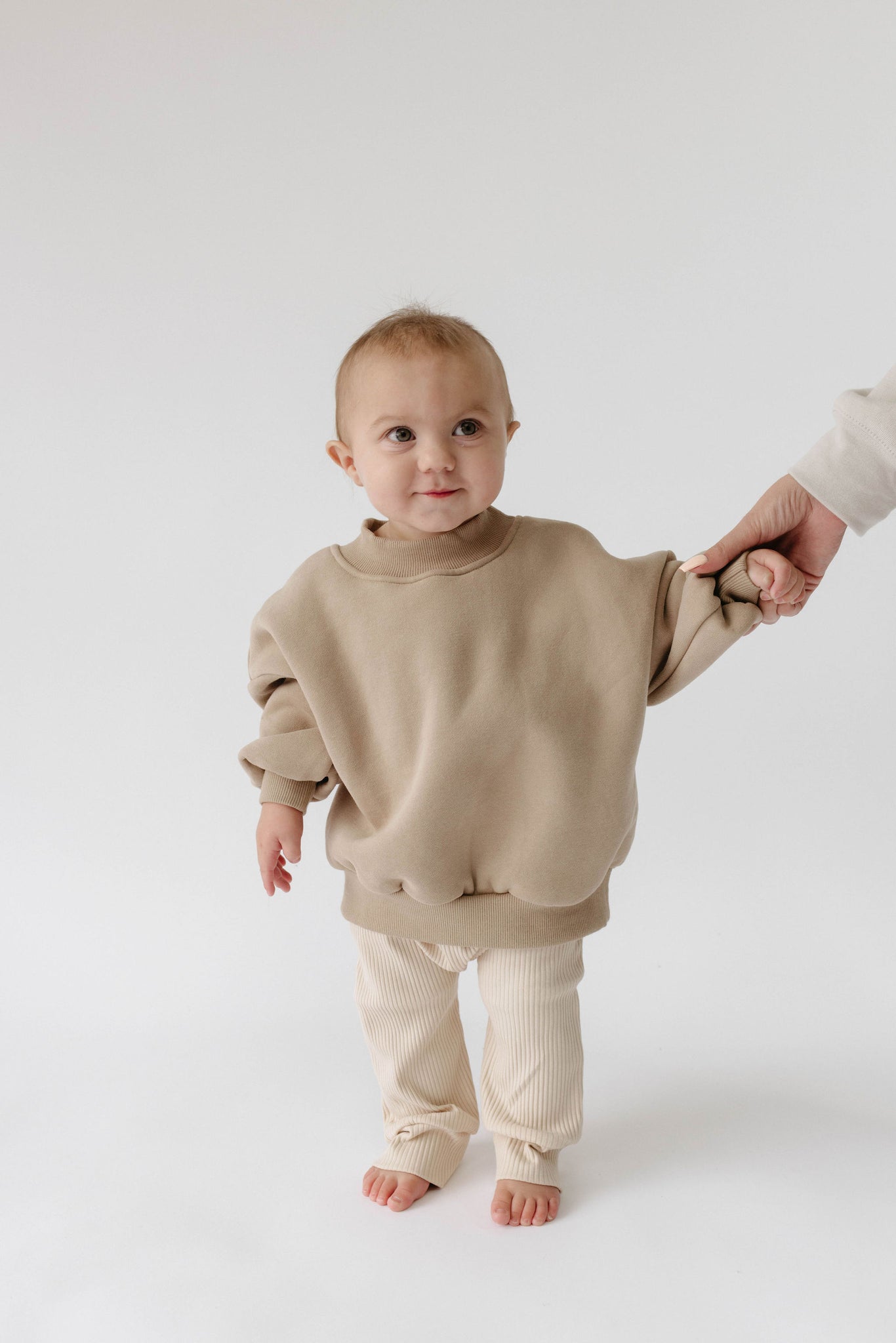 Infant white outlet sweatshirt