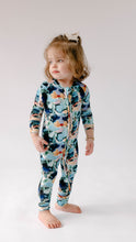 Load image into Gallery viewer, Charli | Bamboo Zip Pajamas