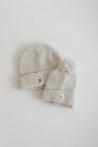 silver snow | forever french knit beanie