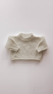 Knit Sweater - Cloud